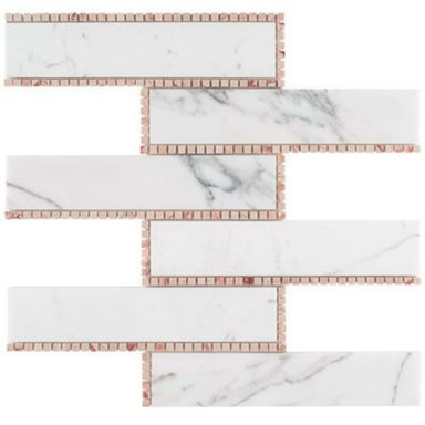 New Palm Beach by Krista Watterworth in Brick White Rose Natural Stone