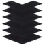 New Palm Beach by Krista Watterworth in Floral Black Natural Stone