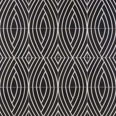 New Palm Beach by Krista Watterworth in Leaf Black Natural Stone