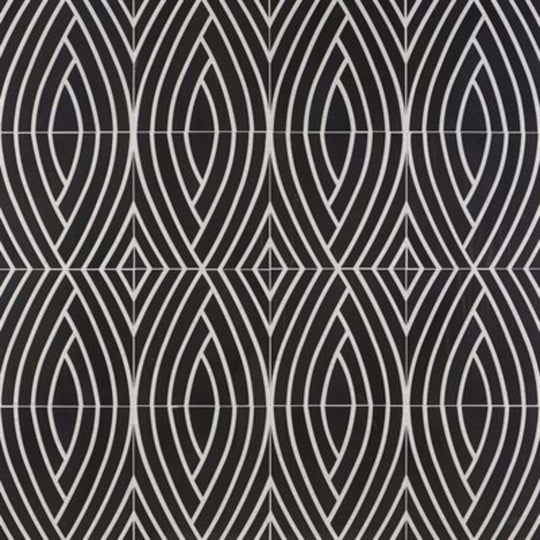 New Palm Beach by Krista Watterworth in Leaf Black