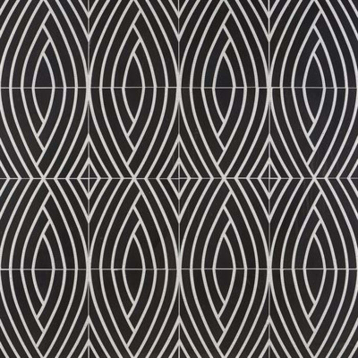 New Palm Beach by Krista Watterworth in Leaf Black Natural Stone