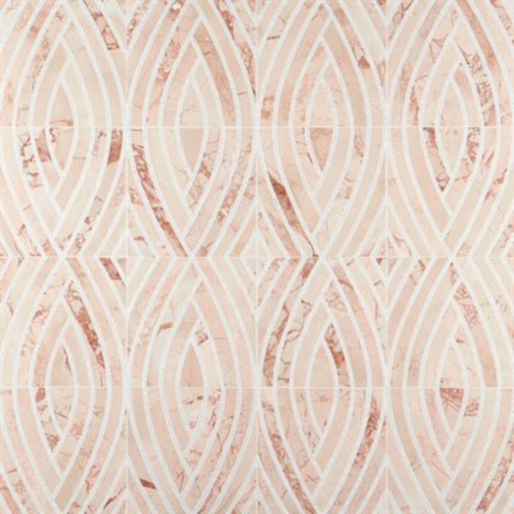 New Palm Beach by Krista Watterworth in Leaf Pink Natural Stone