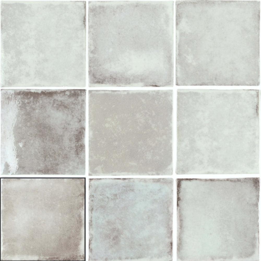 Old Savannah in Grey 4x4 Tile