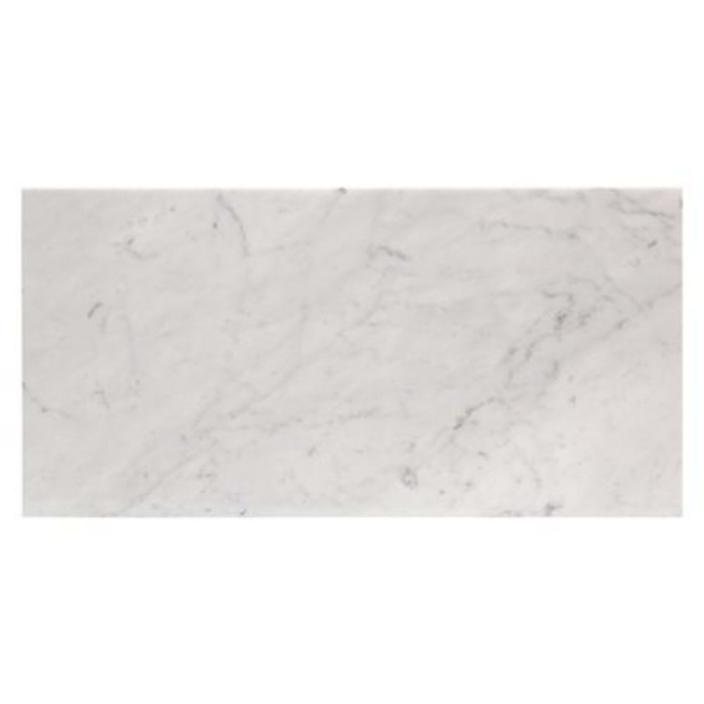 Open Space in White Carrara Natural Stone