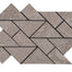 Owen Stone in Slipper Triangle Mosaic 8 1/2"x14 1/2" Tile