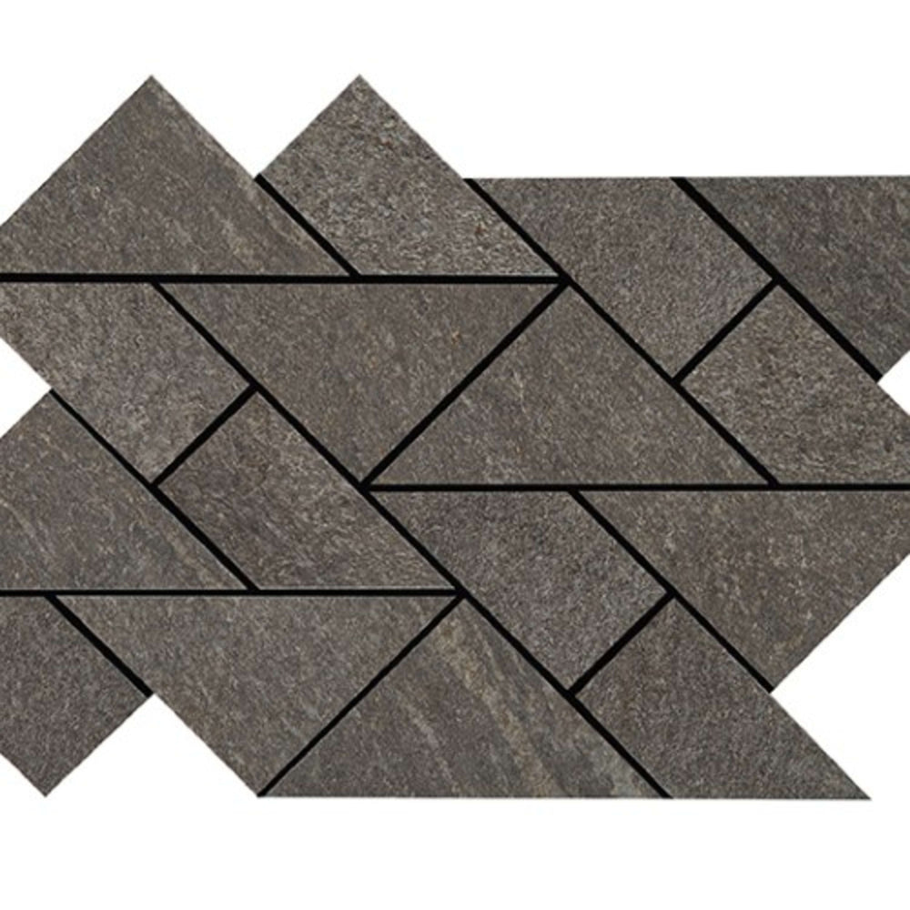 Owen Stone in Sable Triangle Mosaic 8 1/2"x14 1/2" Tile