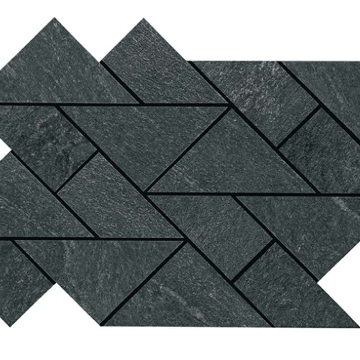 Owen Stone in Teddy Triangle Mosaic 8 1/2"x14 1/2" Tile
