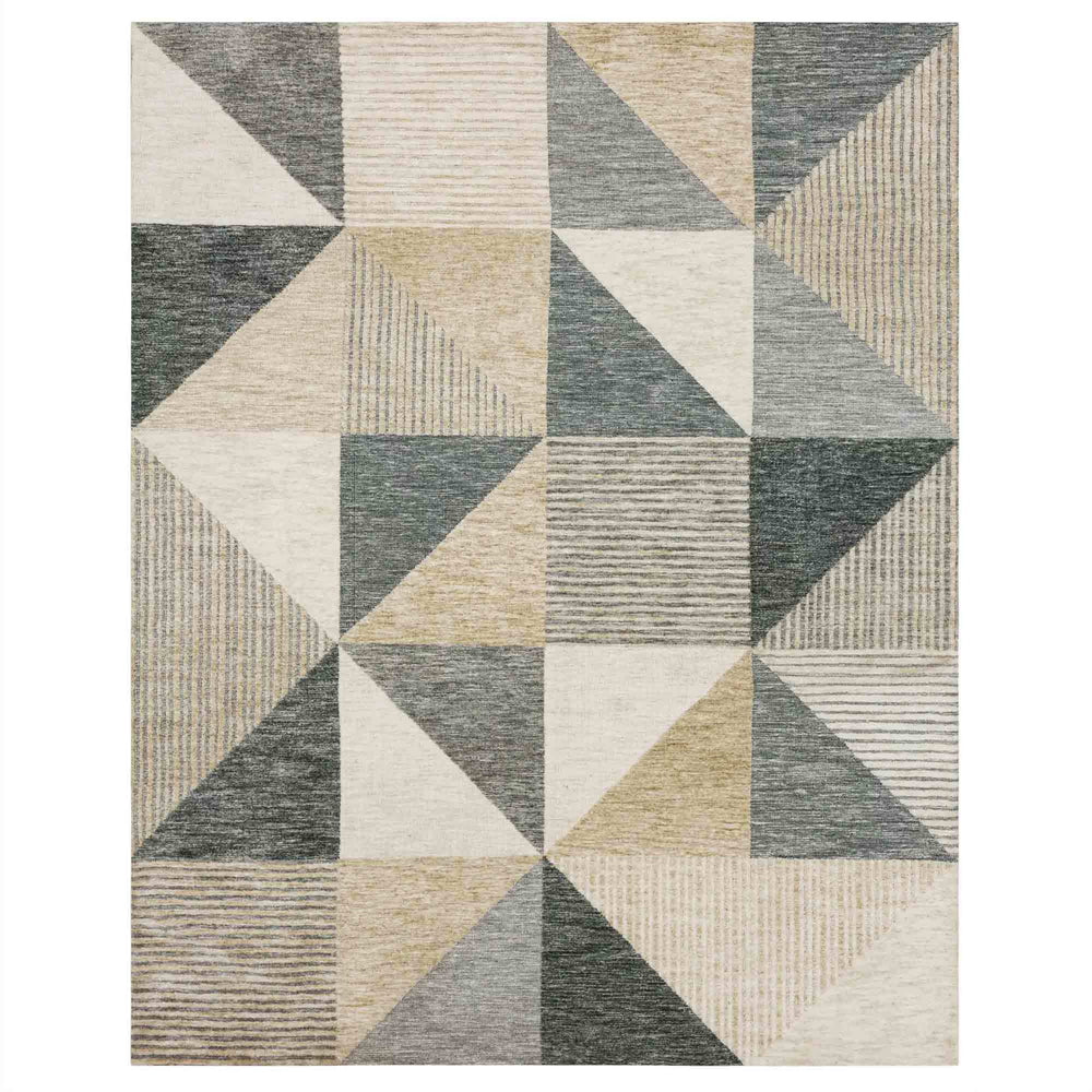 Oblique Tan in Tan 8'X10' Area Rugs