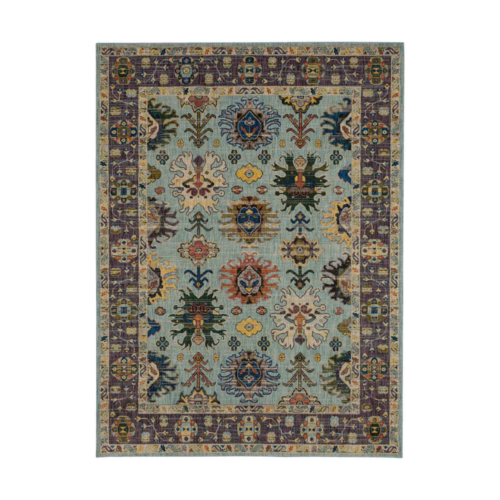 Obsession Blue in Blue 9'6"x12'11" Area Rugs