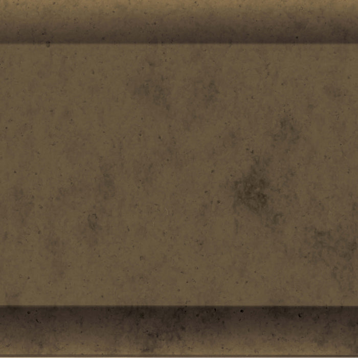 Obsidian in Antique Bronze 3x9 Beveled Glossy Glass Tile