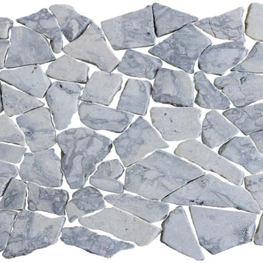 Ocean Stones - Fit Mosaics in Swirl Grey Tile