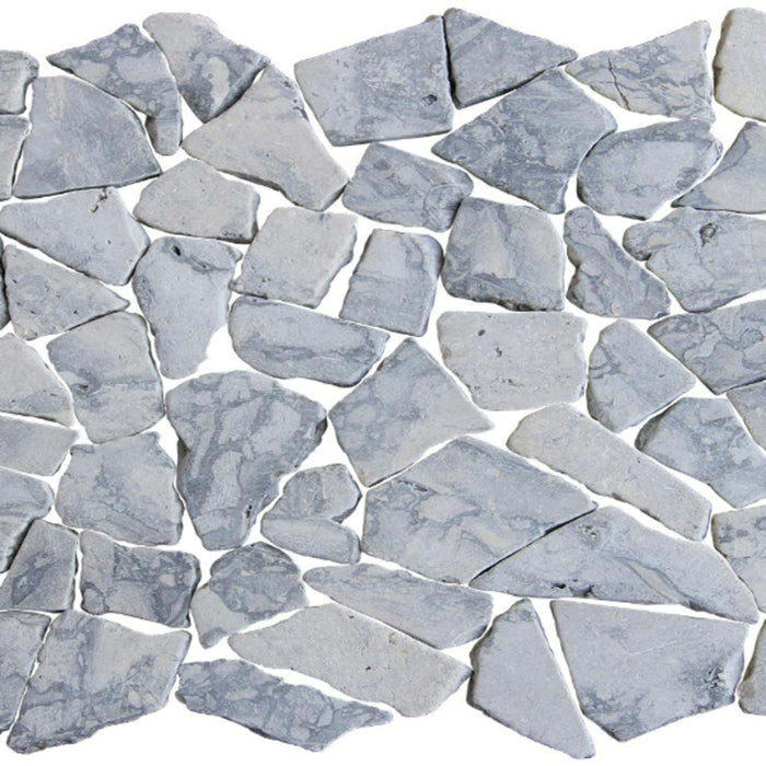 Ocean Stones - Fit Mosaics in Swirl Grey Tile