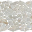 Ocean Stones - Fit Mosaics in White Quartz Tile