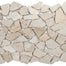 Ocean Stones - Fit Mosaics in Matte White Tile