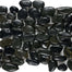 Ocean Stones - Pebble Mosaic in Black Tile