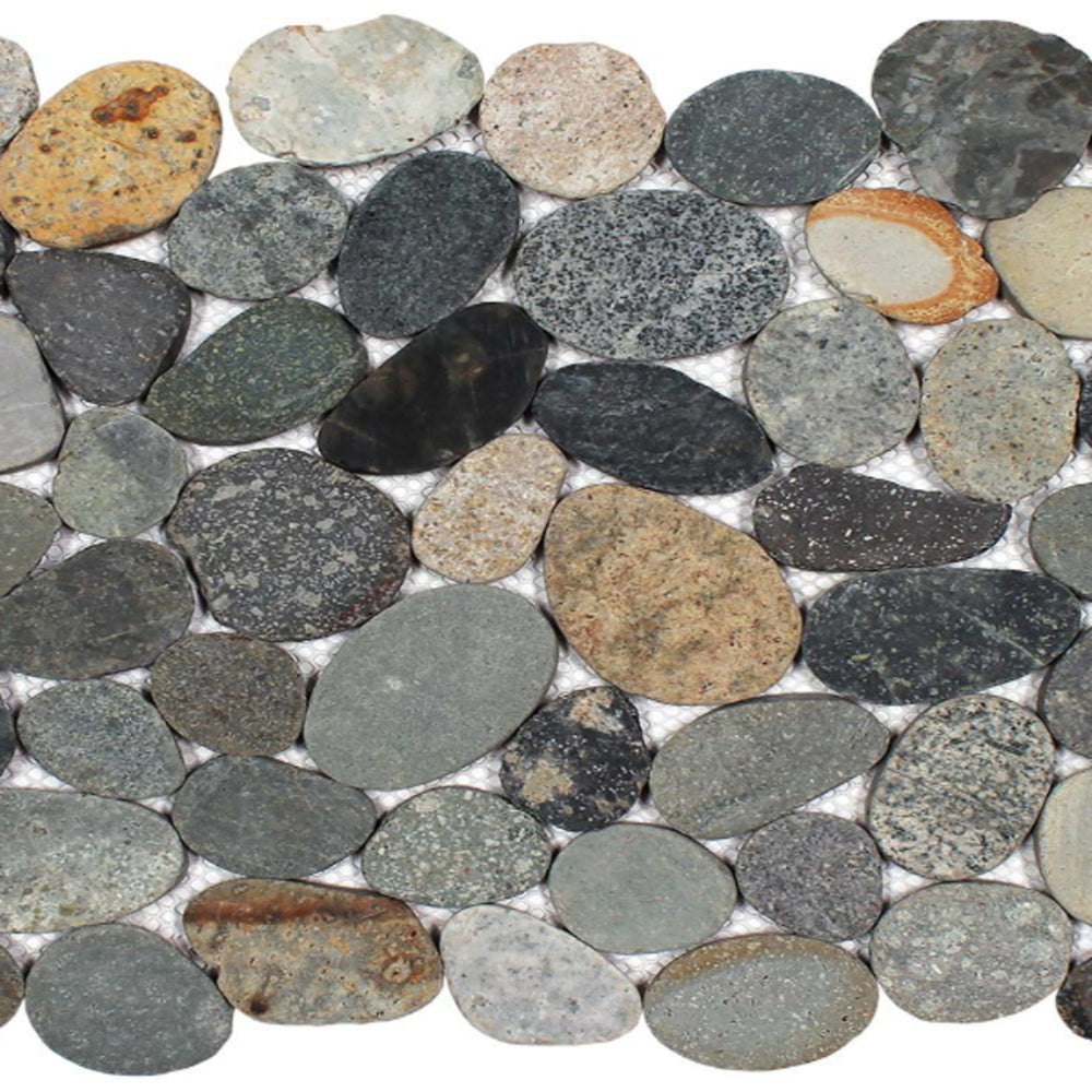 Ocean Stones - Sliced Mosaic in Java Tile