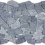 Ocean Stones - Tumbled Mosaic in Gray Tile