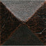 Armor in Oil Rub Bronze - Deco 1 X 12 - Style 2 Metal Tile