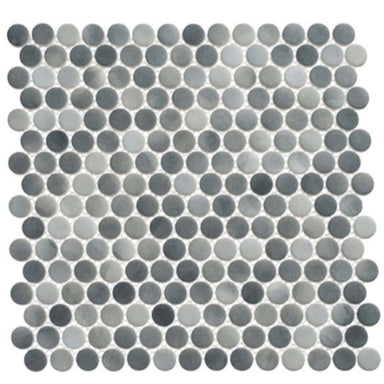 Polka Dots Collection in Ombre Reef Glass Tile