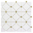 Dazzle in Limelight Gold Glass Tile