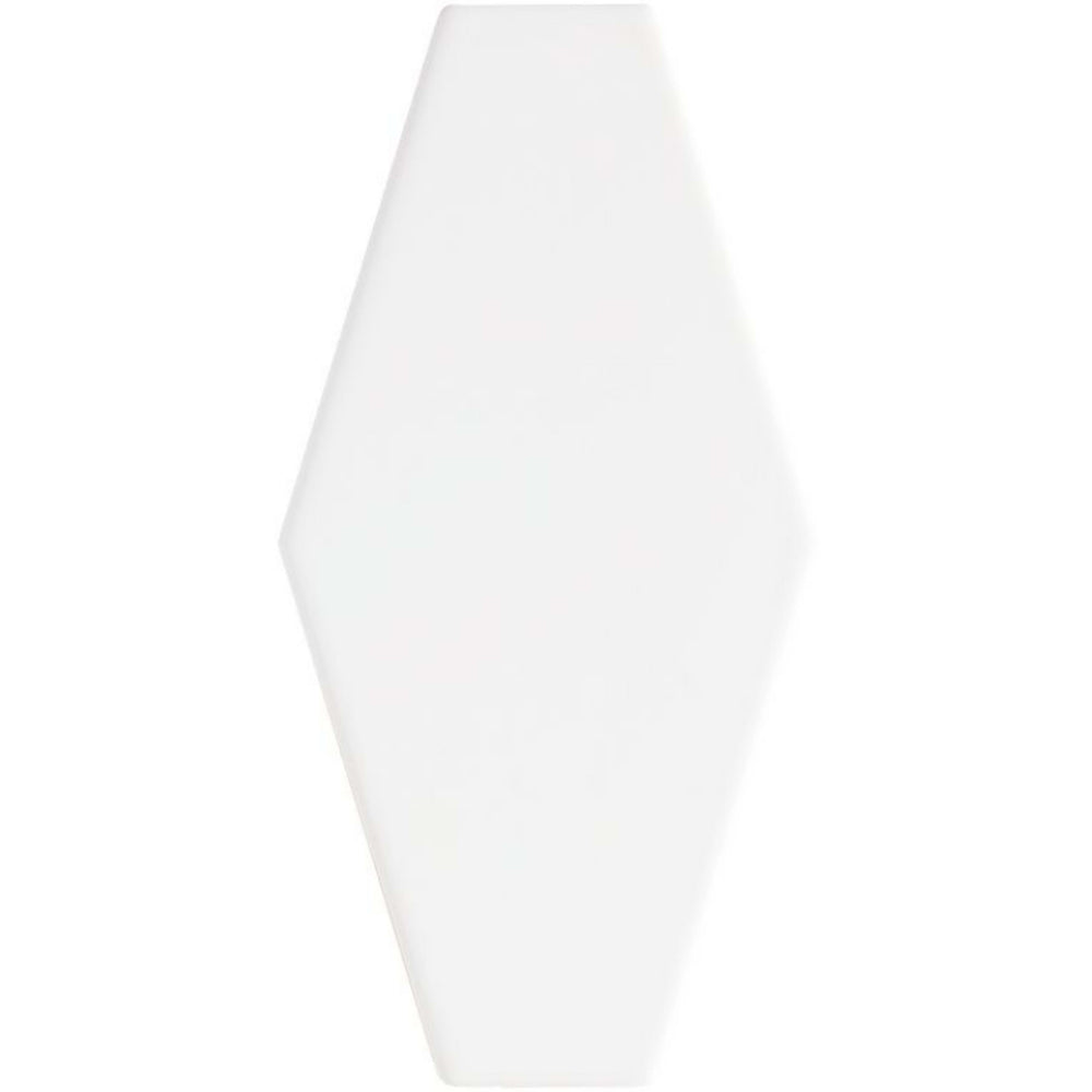Paloma in Cotton Long Hex Tile