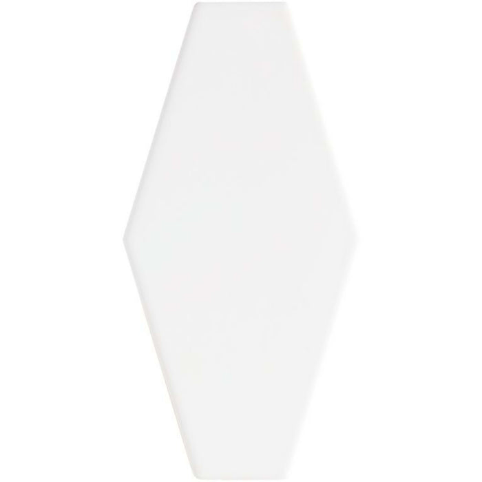 Paloma in Cotton Long Hex Tile