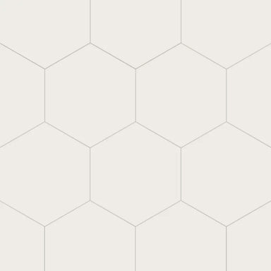 Paros in White Hex 14x16 Tile