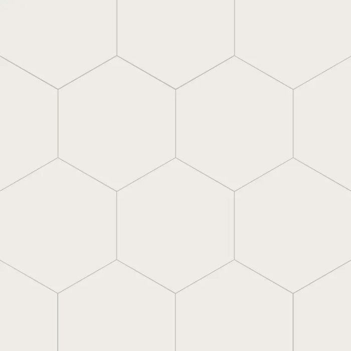 Paros in White Hex 14x16 Tile
