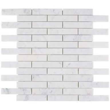 White Carrara in White Carrara Piano Brick Natural Stone