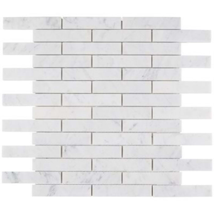 White Carrara in White Carrara Piano Brick Natural Stone
