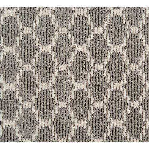 Pioneer Interlock in Grey Pearls Carpet