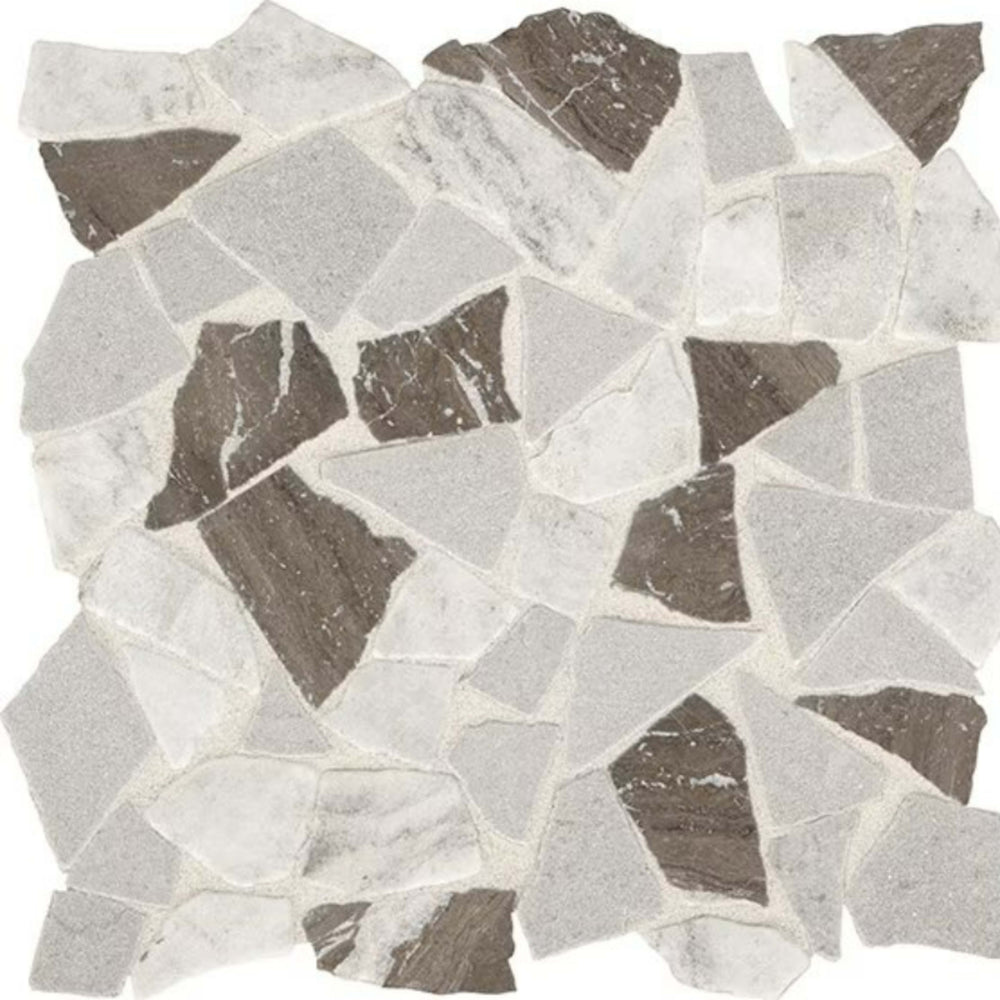 Presario in Reverent Taupe Bld-River Pebble Natural Stone