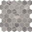 Presario in Meta Silver-Hexagon Natural Stone