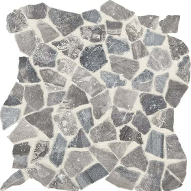 Presario in Meta Silver-River Pebble Natural Stone