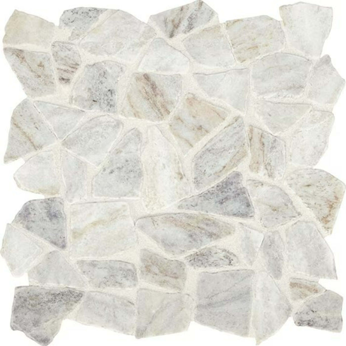 Presario in Lumen White-River Pebble Natural Stone