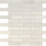 Persuade in White Mosaic (1x3) - 12x12 Tile