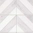 Perfit Mosaix in Saran White & Thassos Dash Tile