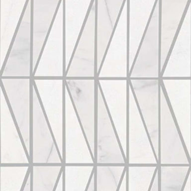 Perfit Mosaix in Saran White Wedge Tile