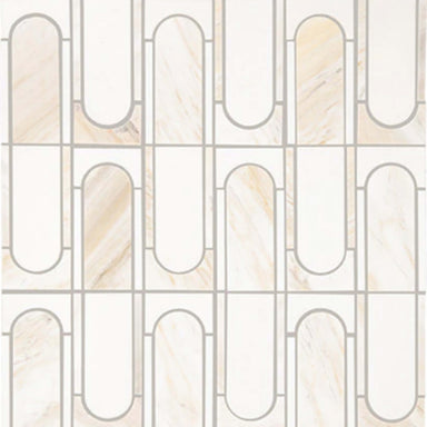 Perfit Mosaix in Namaste & Thassos Capsule Tile