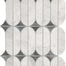 Perfit Mosaix in Ashen Palissandro & Carrara Wh Spring Tile