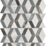 Perfit Mosaix in Ashen Palissandro & Carrara Wh Hinge Tile