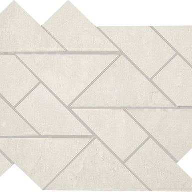 Portugal in Velho White Mosaic 1"x2" Tile