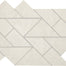 Portugal in Velho White Mosaic 1"x2" Tile