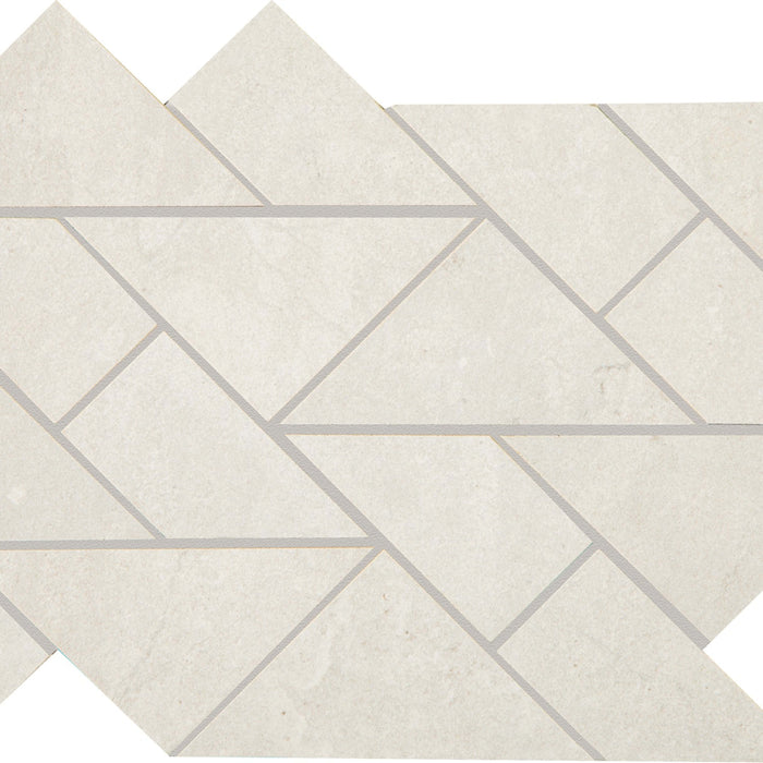 Portugal in Velho White Mosaic 1"x2" Tile