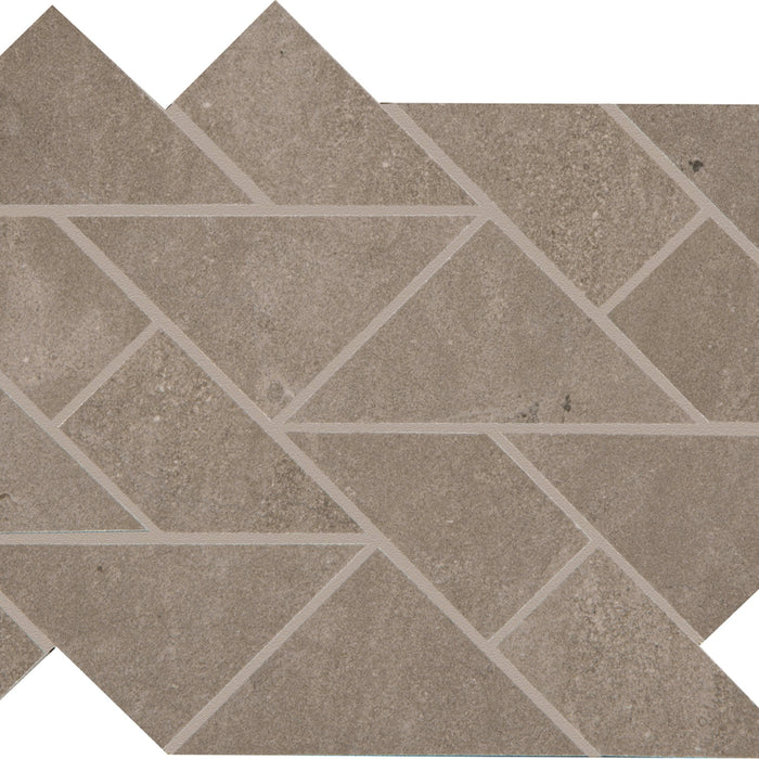 Portugal in Tinta Negra Mosaic 1"x2" Tile