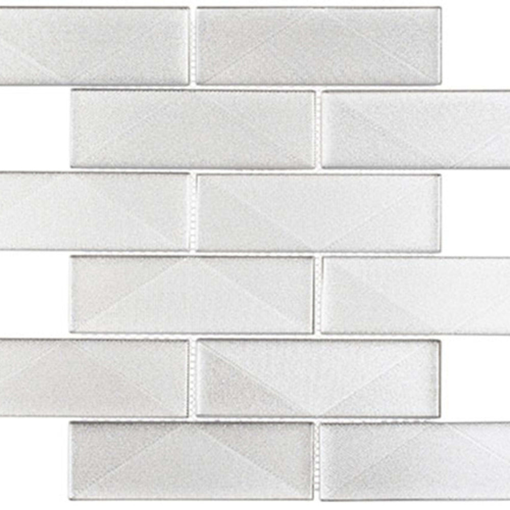 Pyradime Collection in Laurel Point Glass Tile