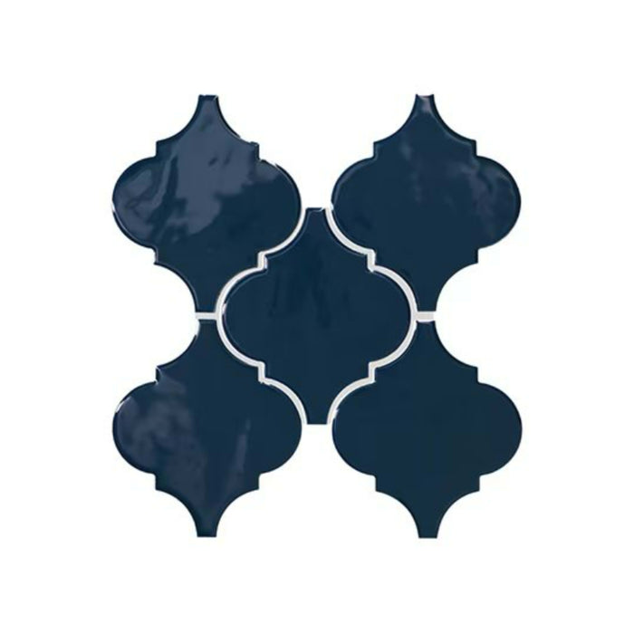 Playscapes in Midnight Blue Arabesque Tile