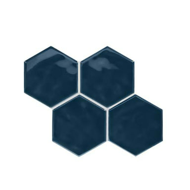 Playscapes in Midnight Blue Hexagon Tile