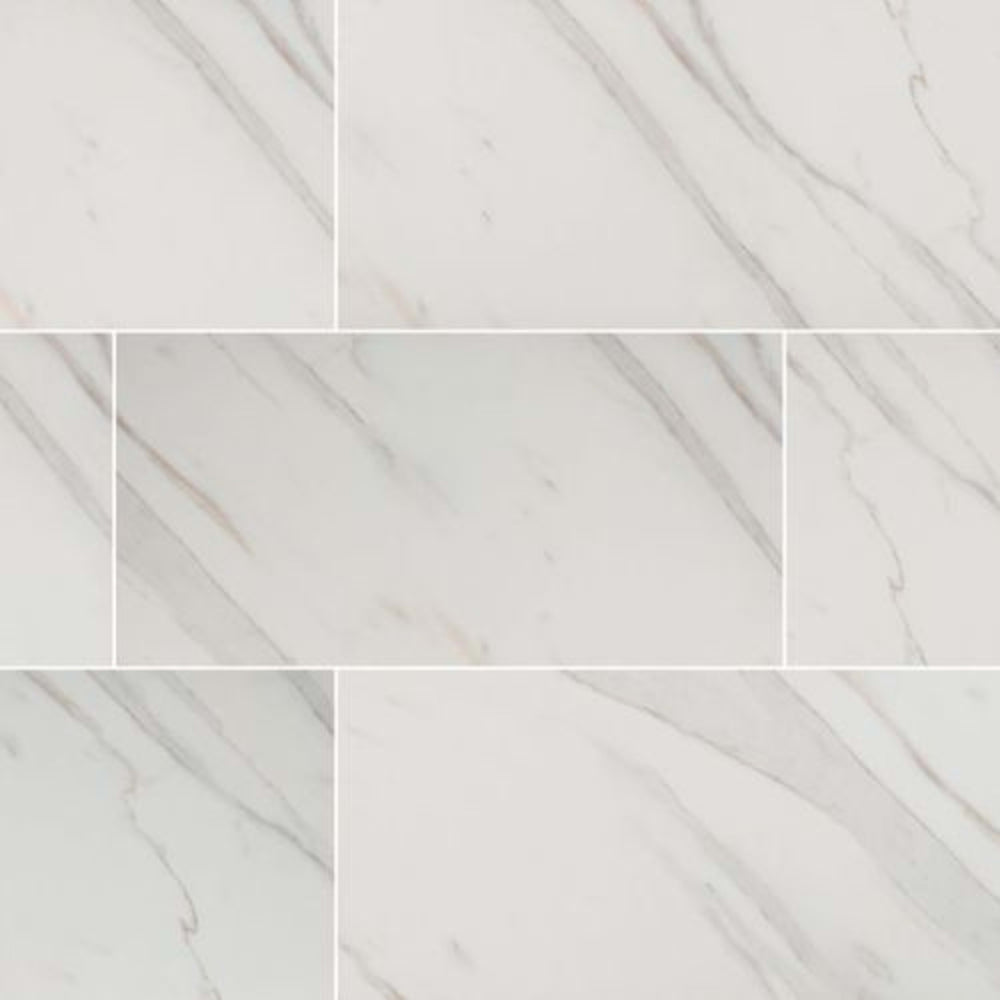Pietra in Calacatta - 12x24 Polished Tile