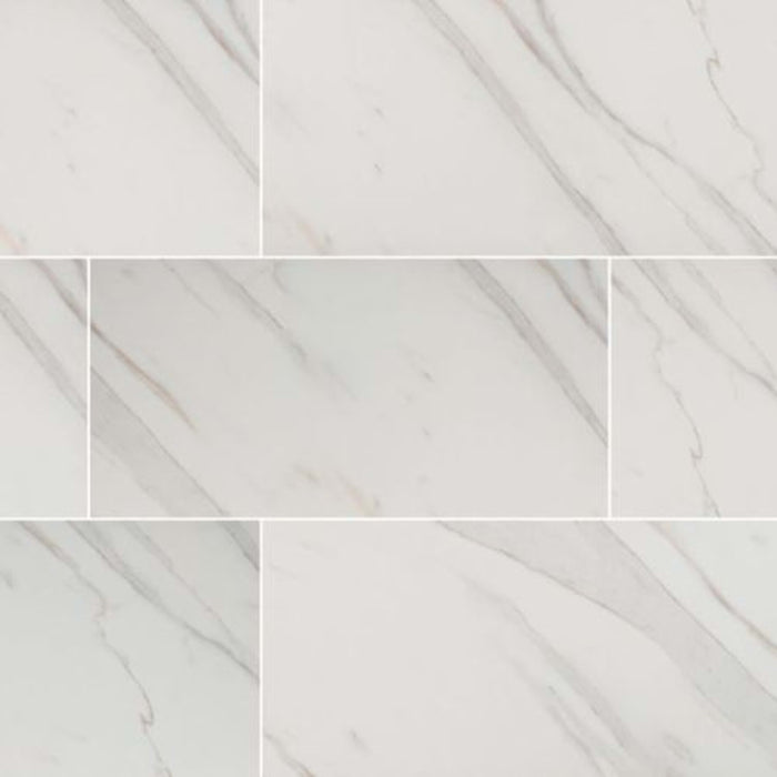 Pietra in Calacatta - 12x24 Polished Tile